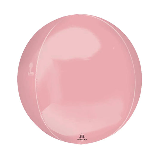 Orbz Pastel Pink Balloons 16" - G20