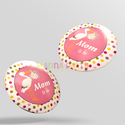 Mom To Be Award Buttons