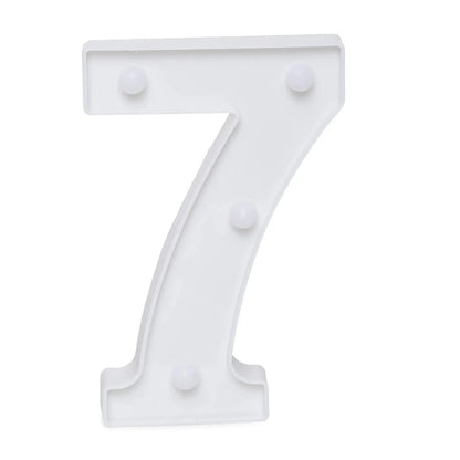 LED Marquee Number 7-1PC