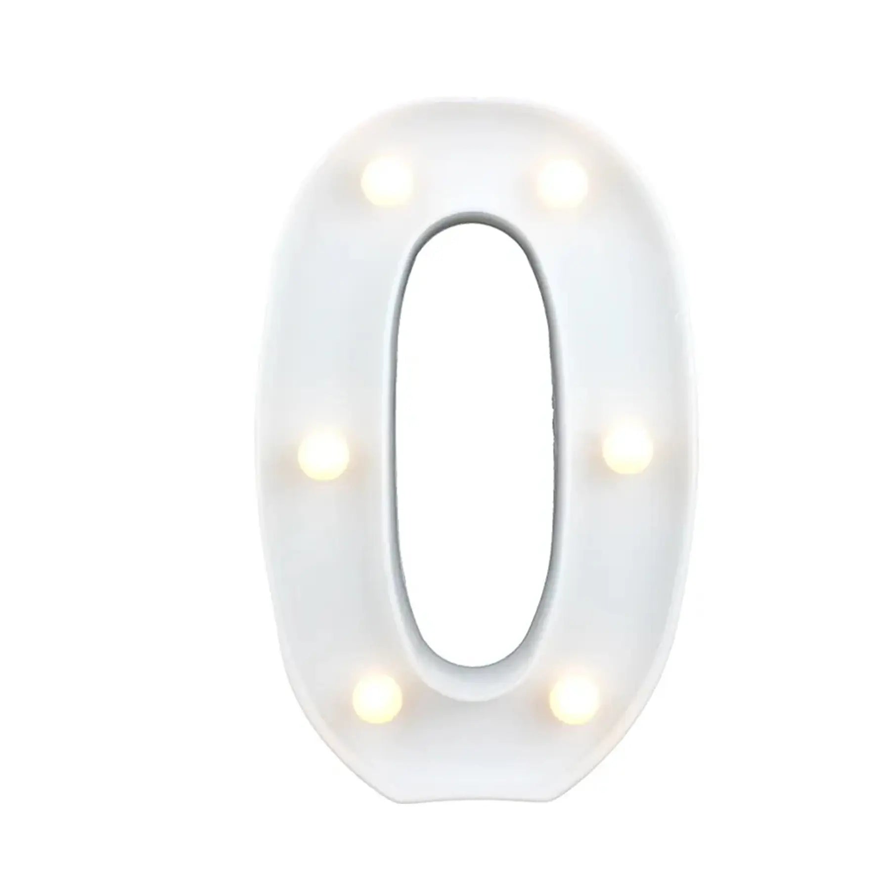 LED Marquee Number 0 - 1PC