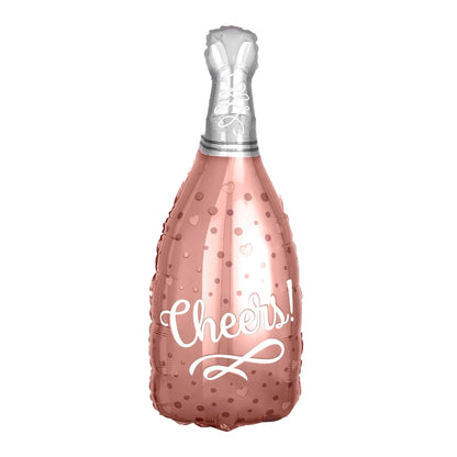 Champagne Rose Cheers Balloon 21