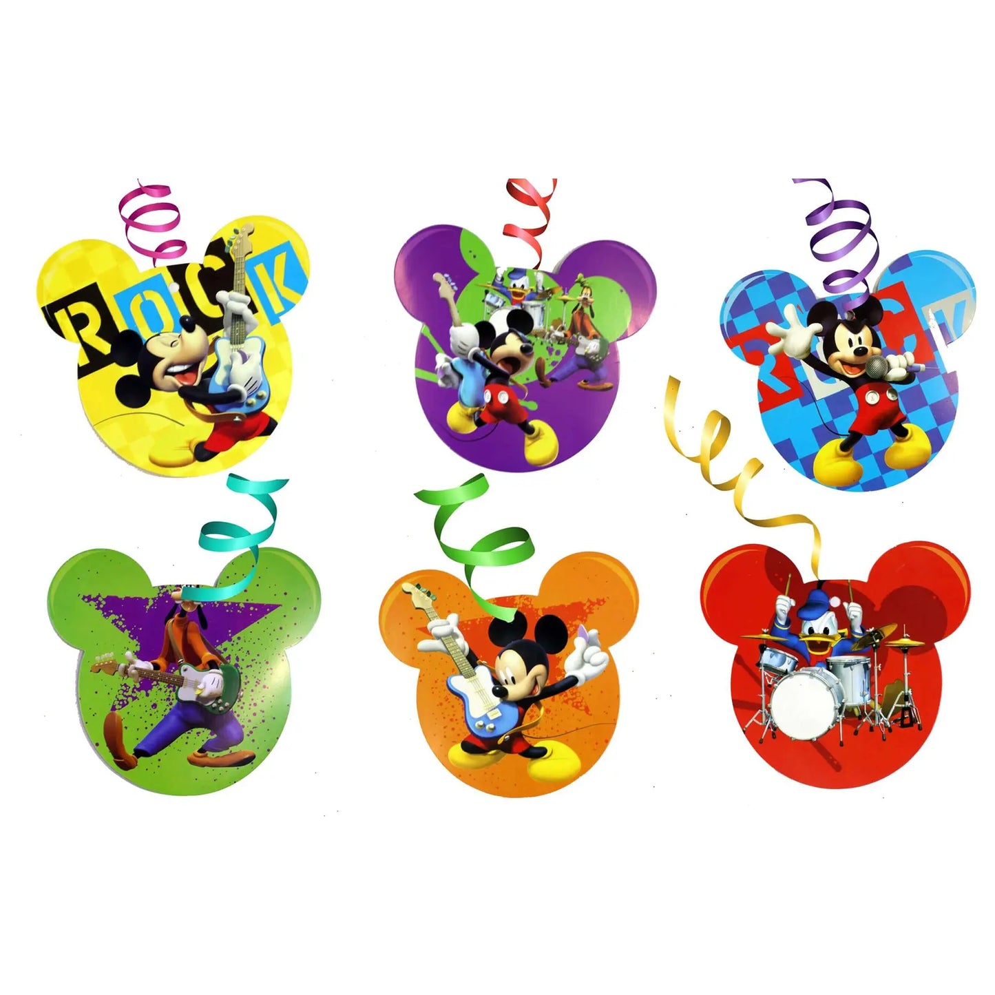 Mickey Swirl Decoration - 12PC