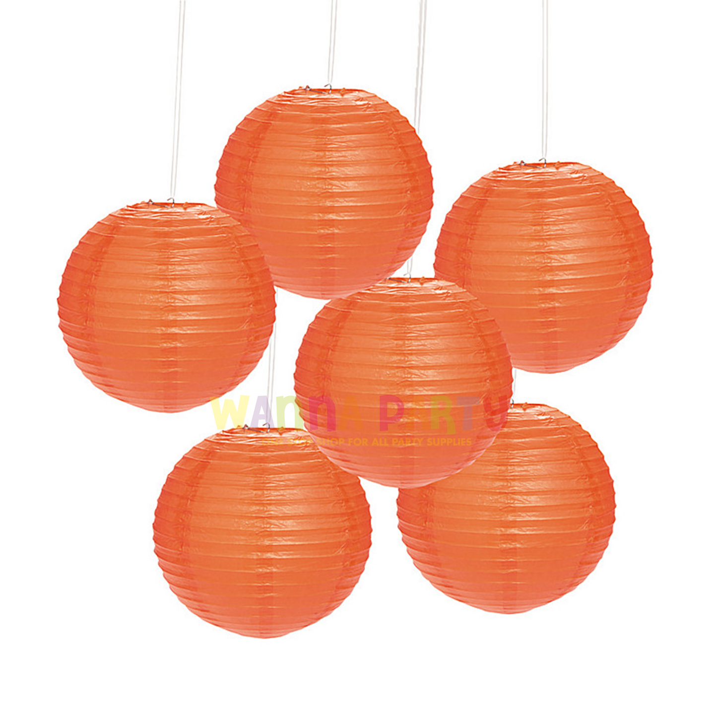 Paper Lanterns Orange 12"-1PC