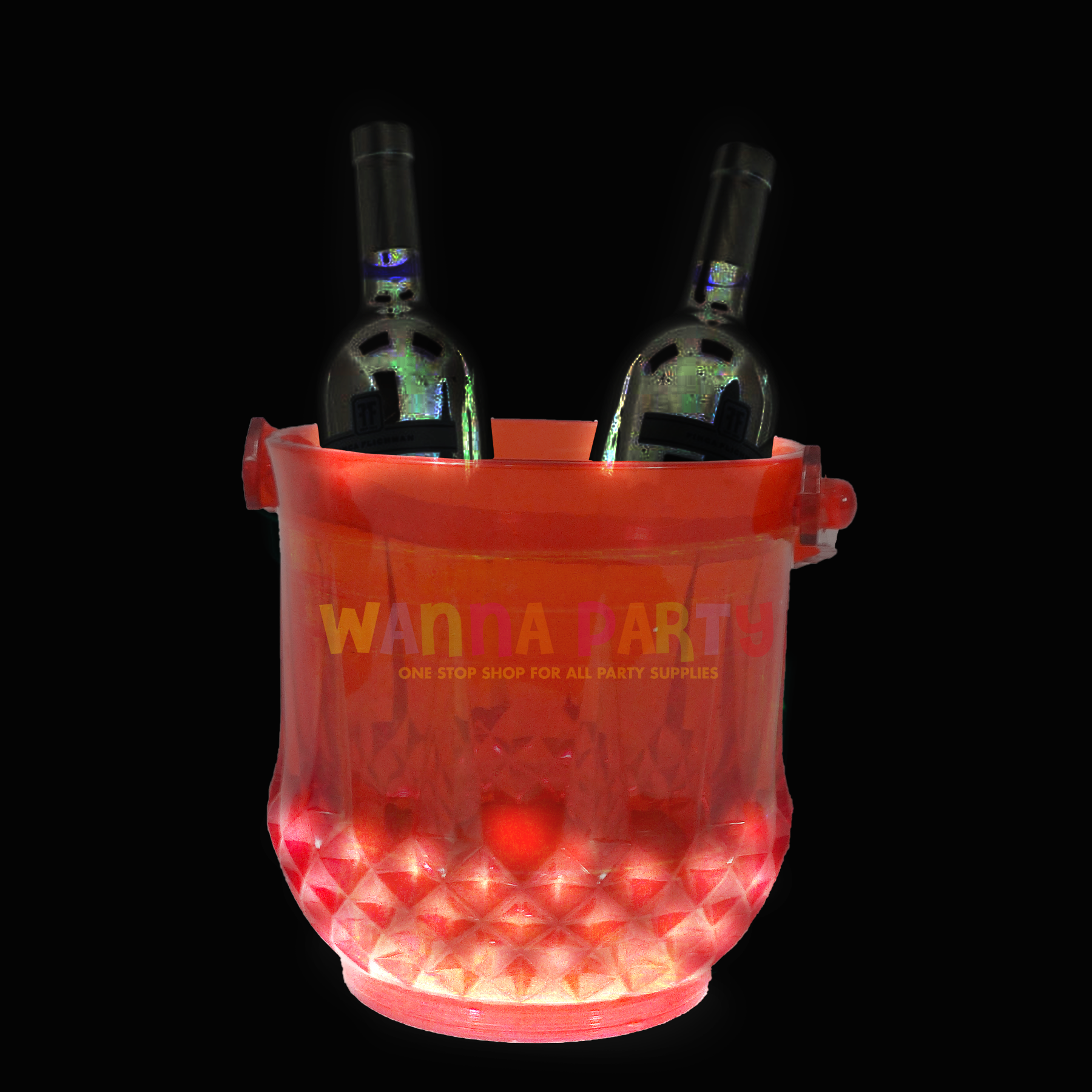 LED Ice Bucket for Storing Ice Cubes