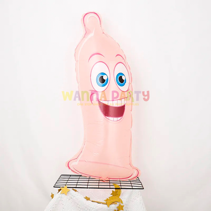 Smiling Condom Shaped Balloon for Notty