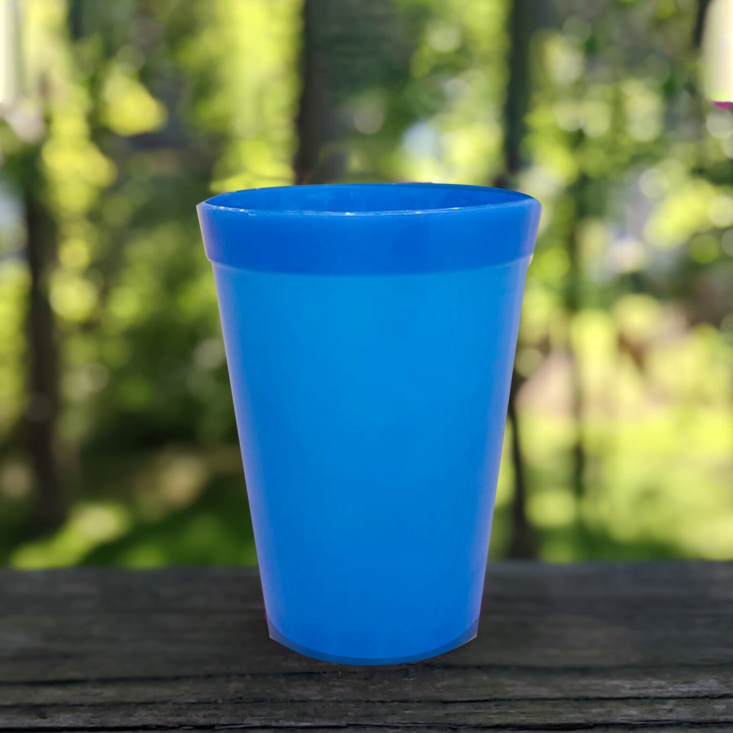 Royal Blue Solid Color Cups 300 ML - 6PC