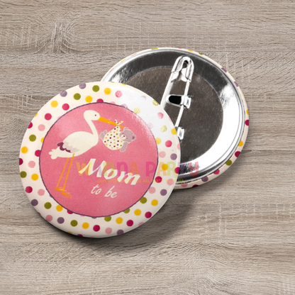 Mom To Be Award Buttons