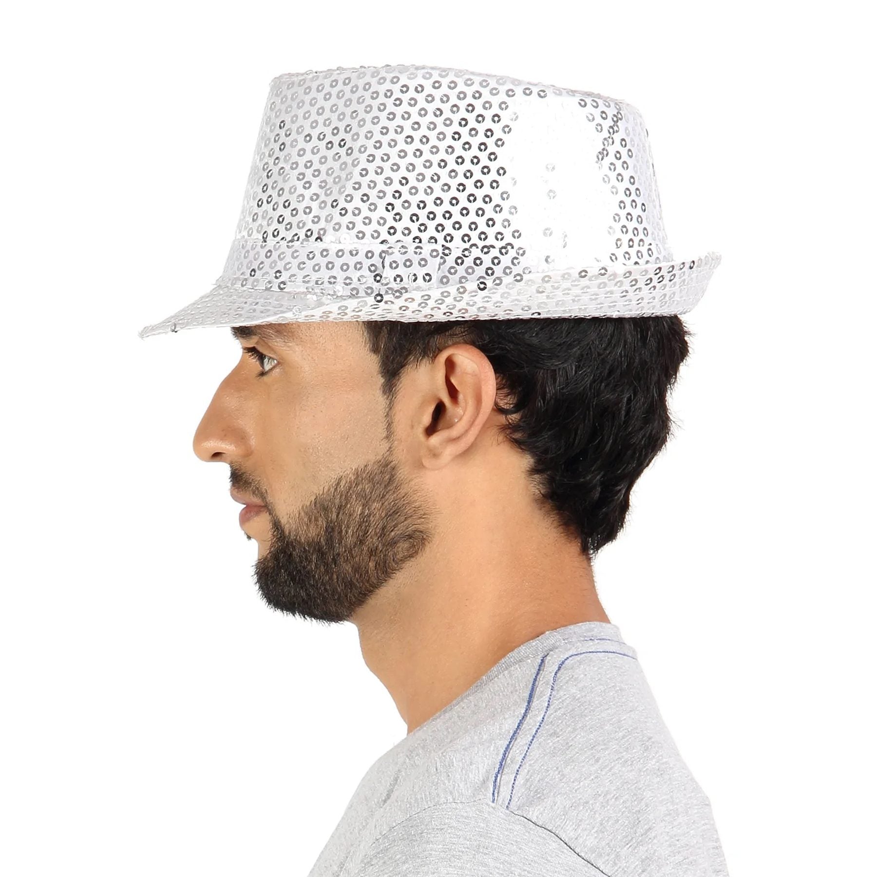 Sequin L/Up Hat Silver