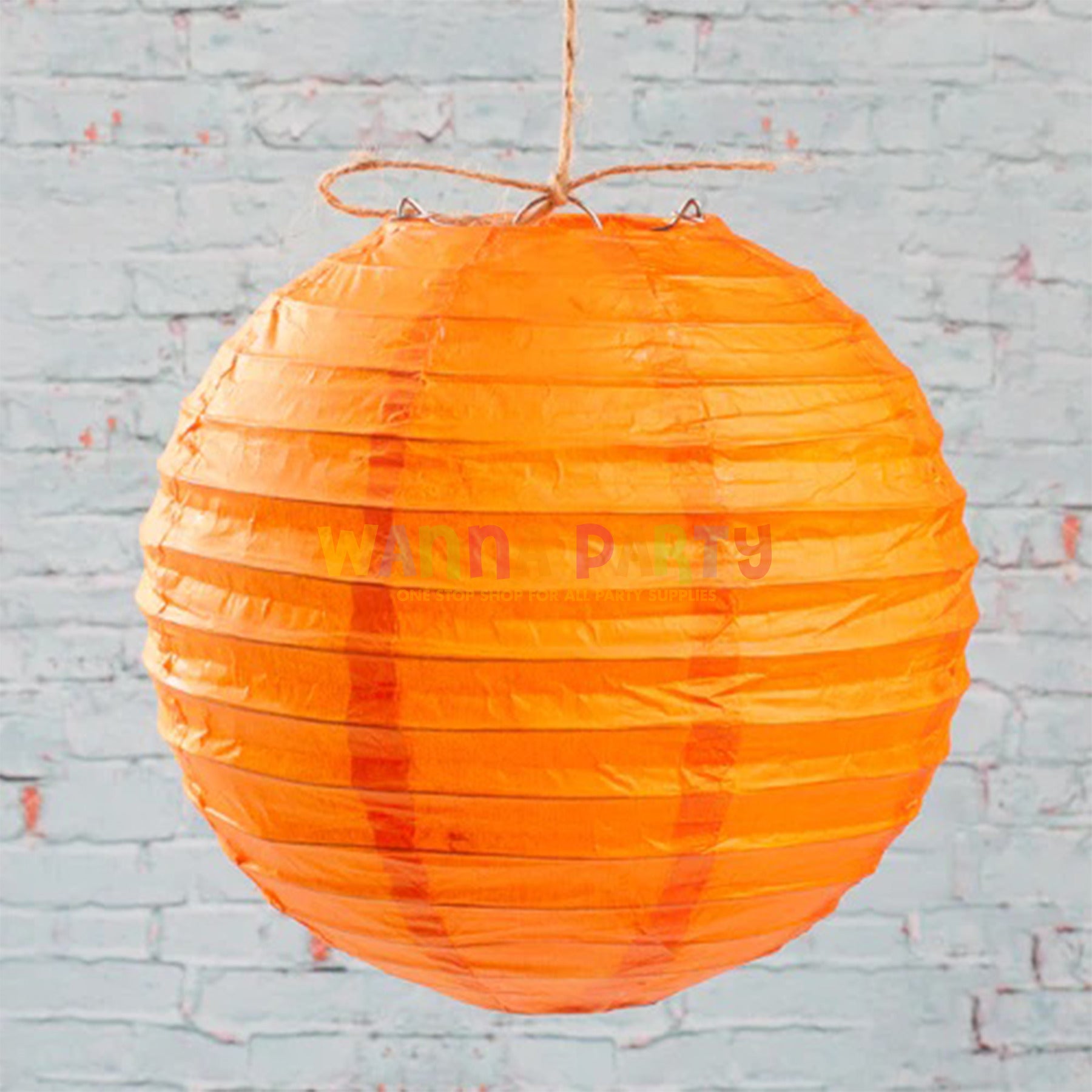 Paper Lanterns Orange 12"-1PC