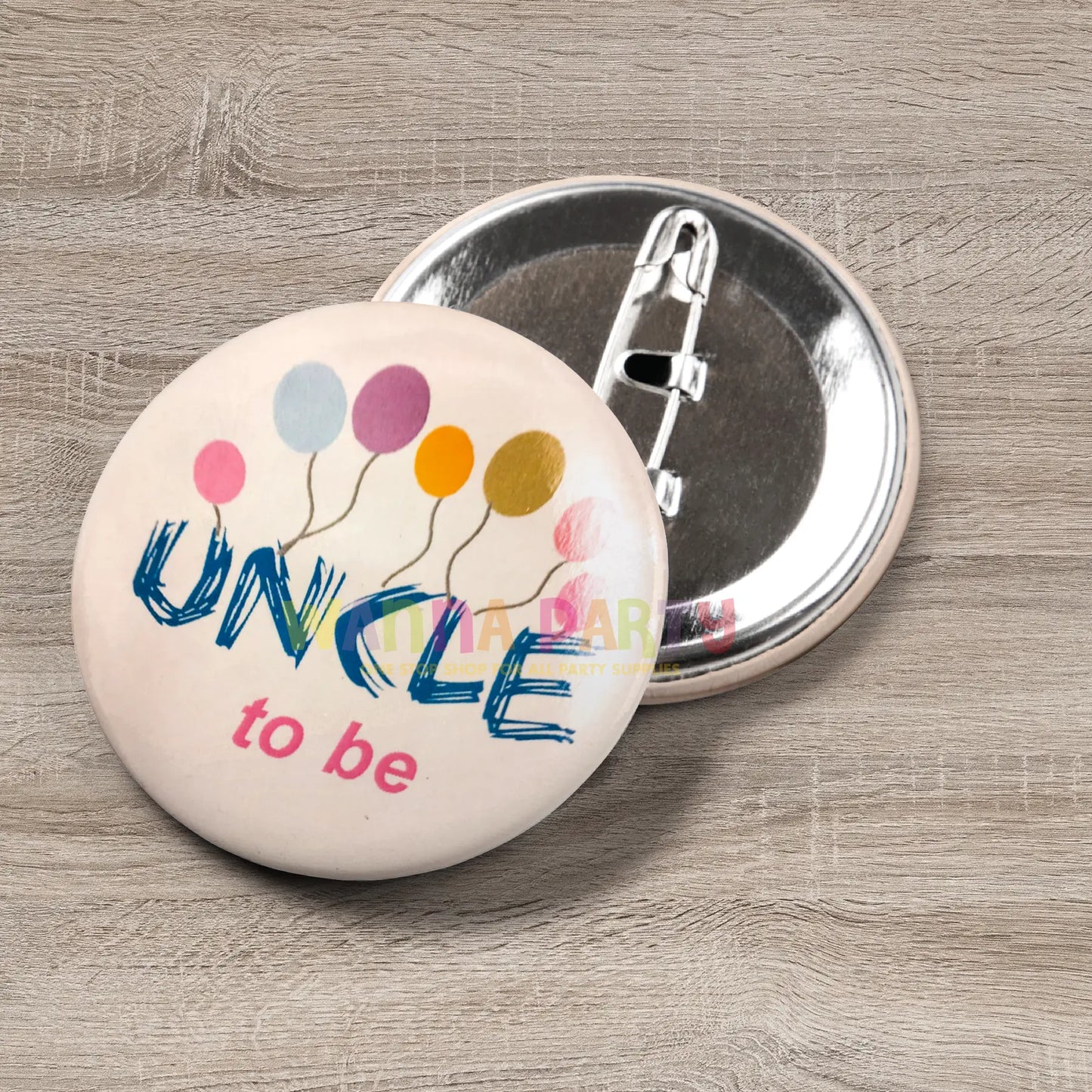 Uncle To Be Award Buttons