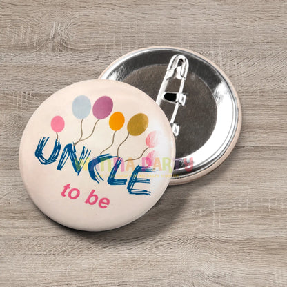 Uncle To Be Award Buttons