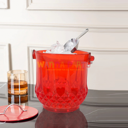 LED Ice Bucket for Storing Ice Cubes