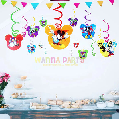 Mickey Swirl Decoration - 12PC