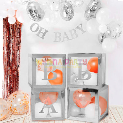 Baby Box Silver Set Of 4