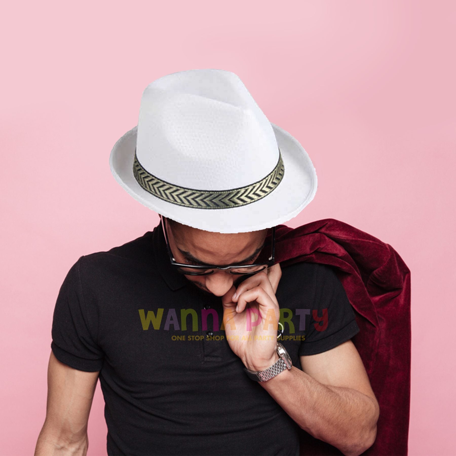 Fedora Hat White