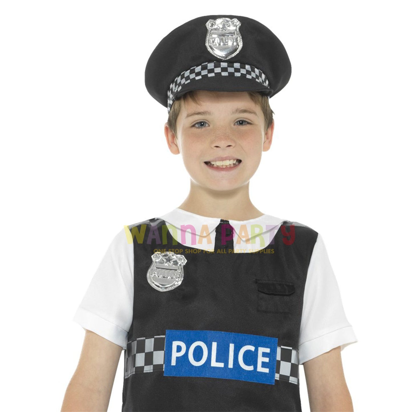 Chequered Police Hat