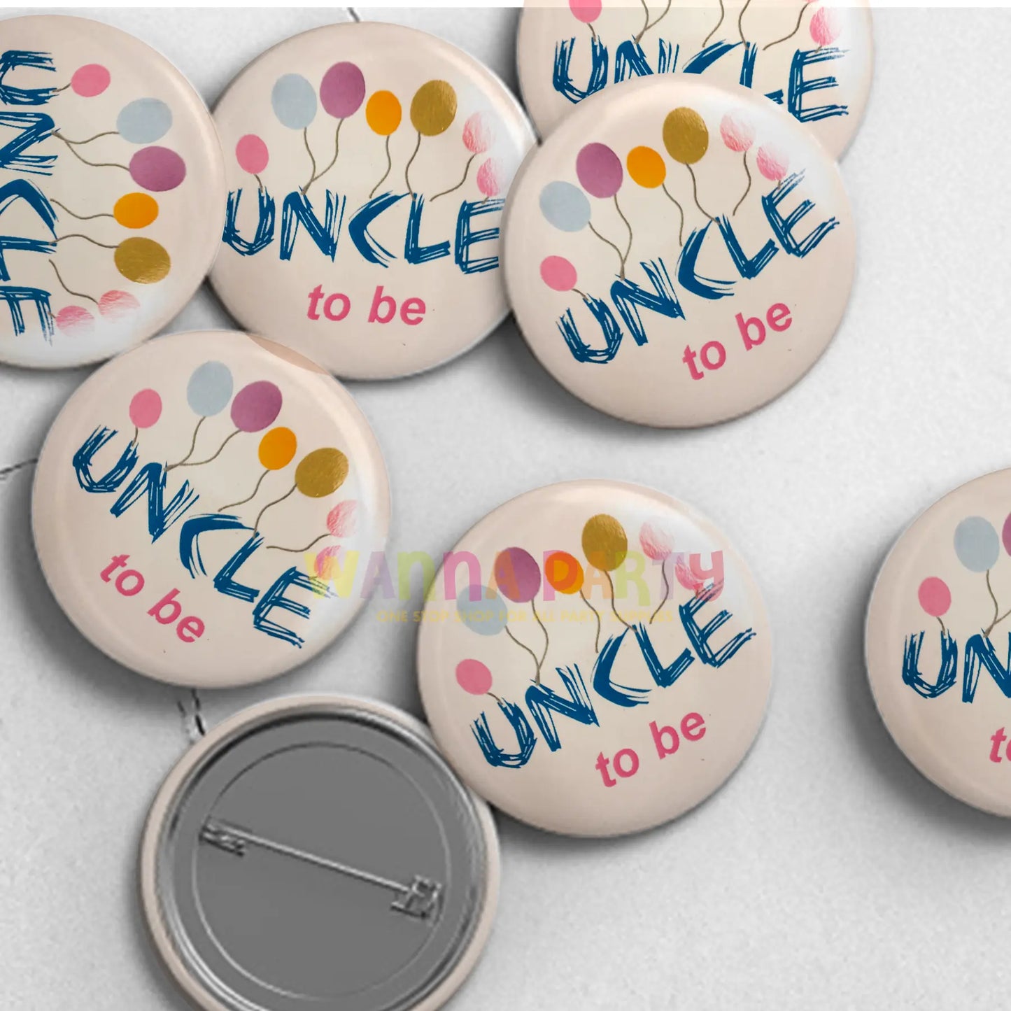 Uncle To Be Award Buttons