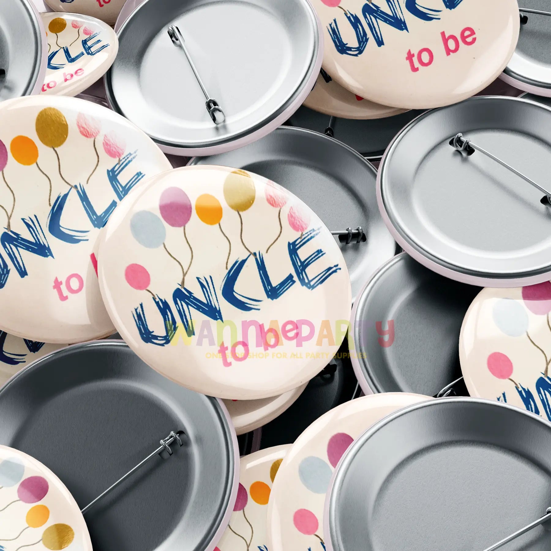 Uncle To Be Award Buttons