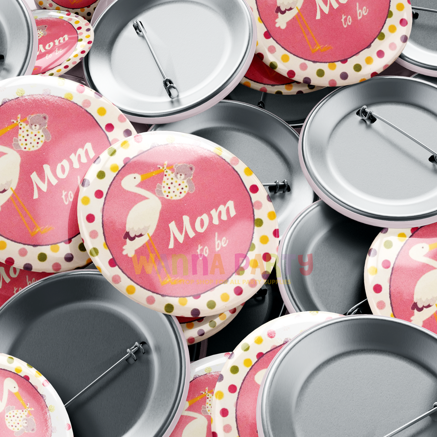 Mom To Be Award Buttons