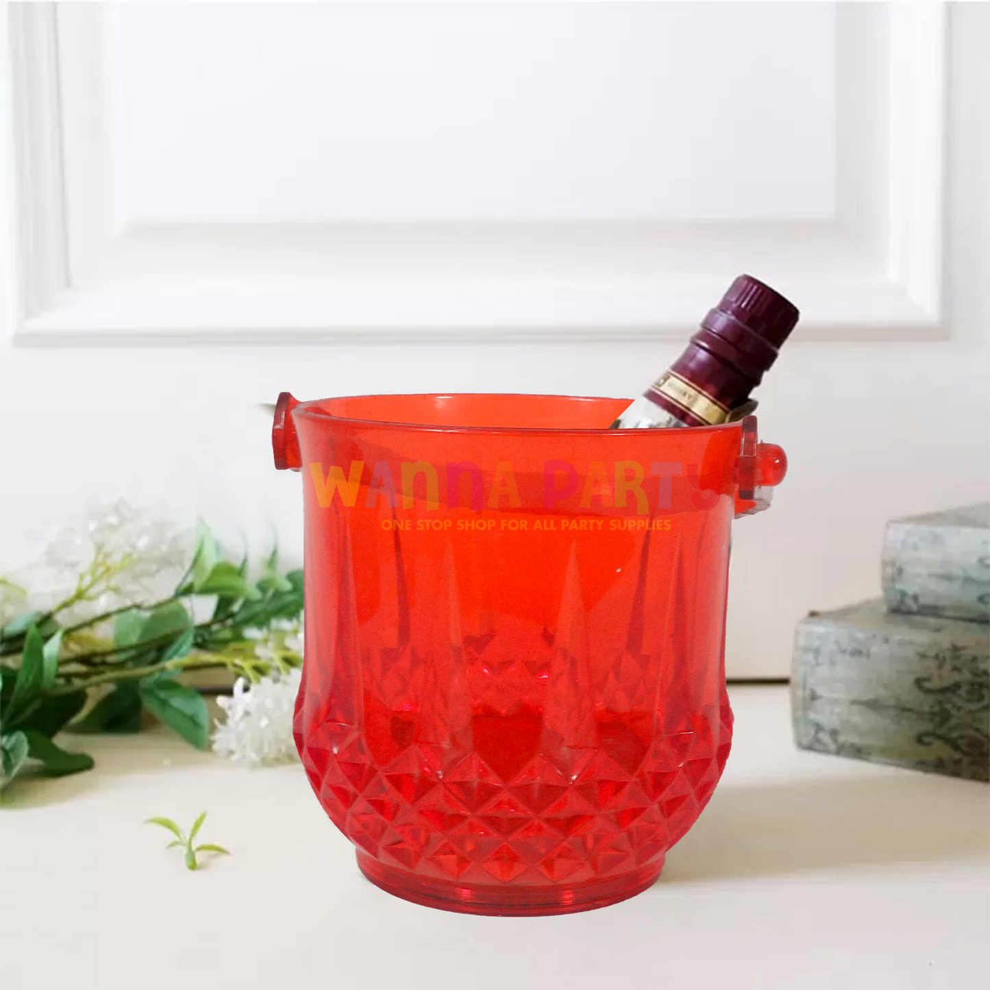 LED Ice Bucket for Storing Ice Cubes