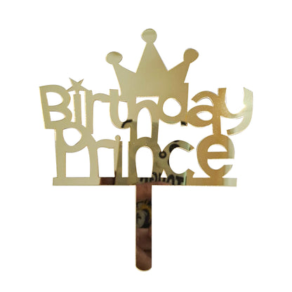 Birthday Prince Cake Topper