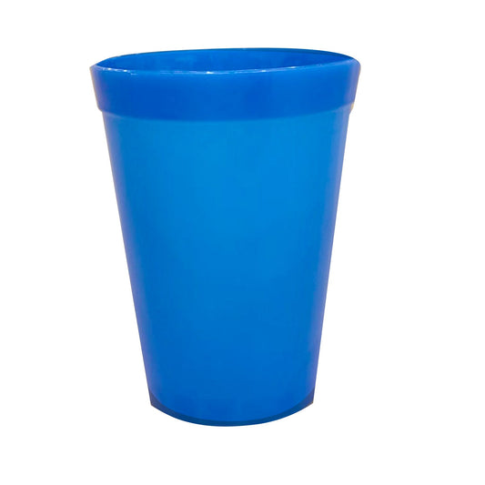 Royal Blue Solid Color Cups 300 ML - 6PC