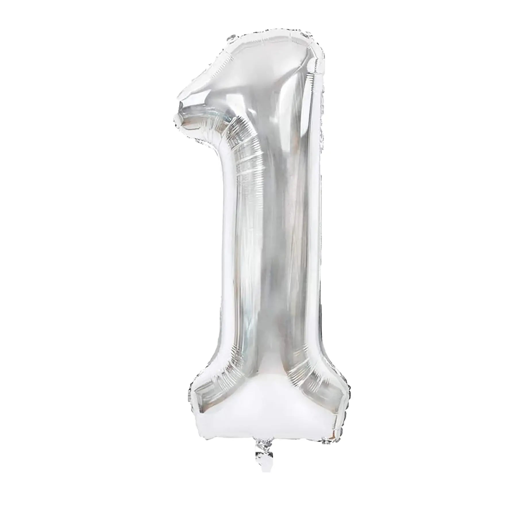 40" Numerical 1 Silver Balloon