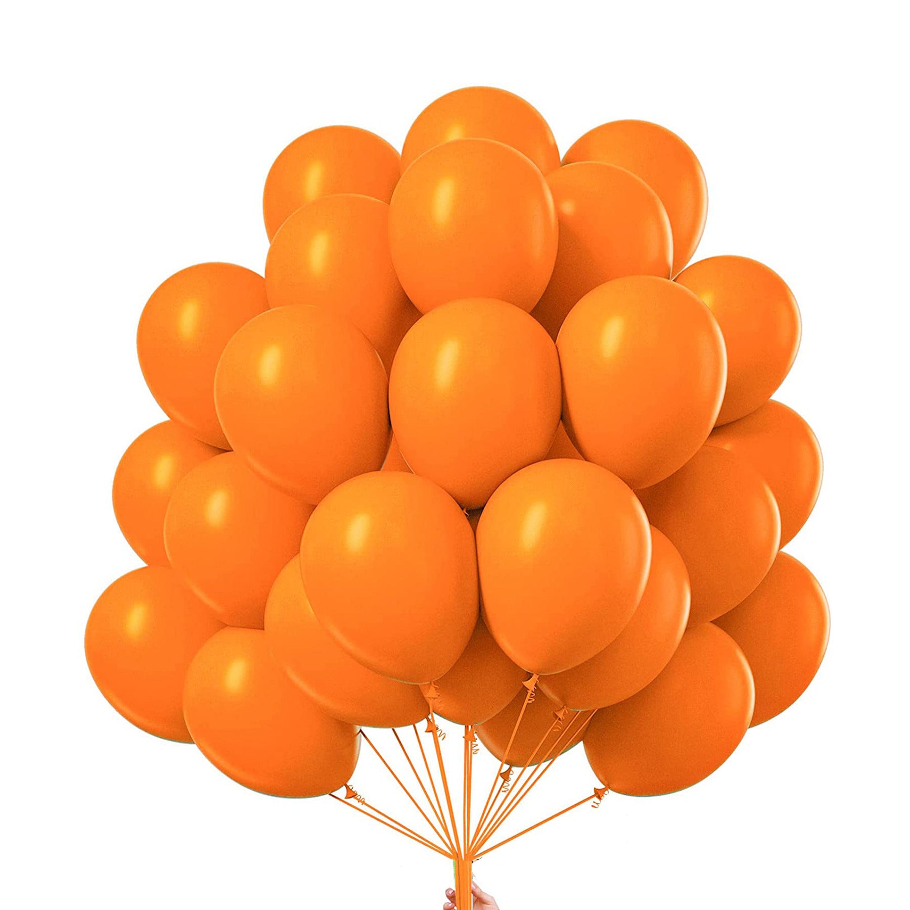 Hermes Orange Balloons 10"-100PC