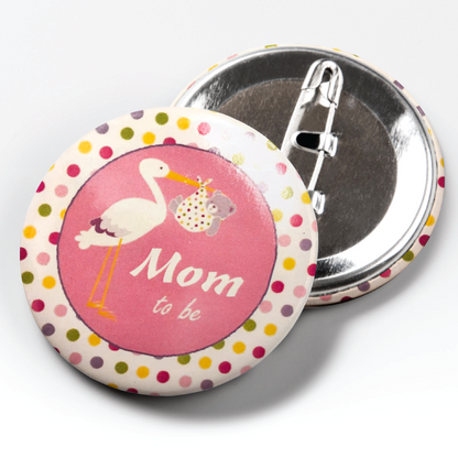 Mom To Be Award Buttons