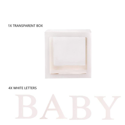 Baby Box White Set Of 4