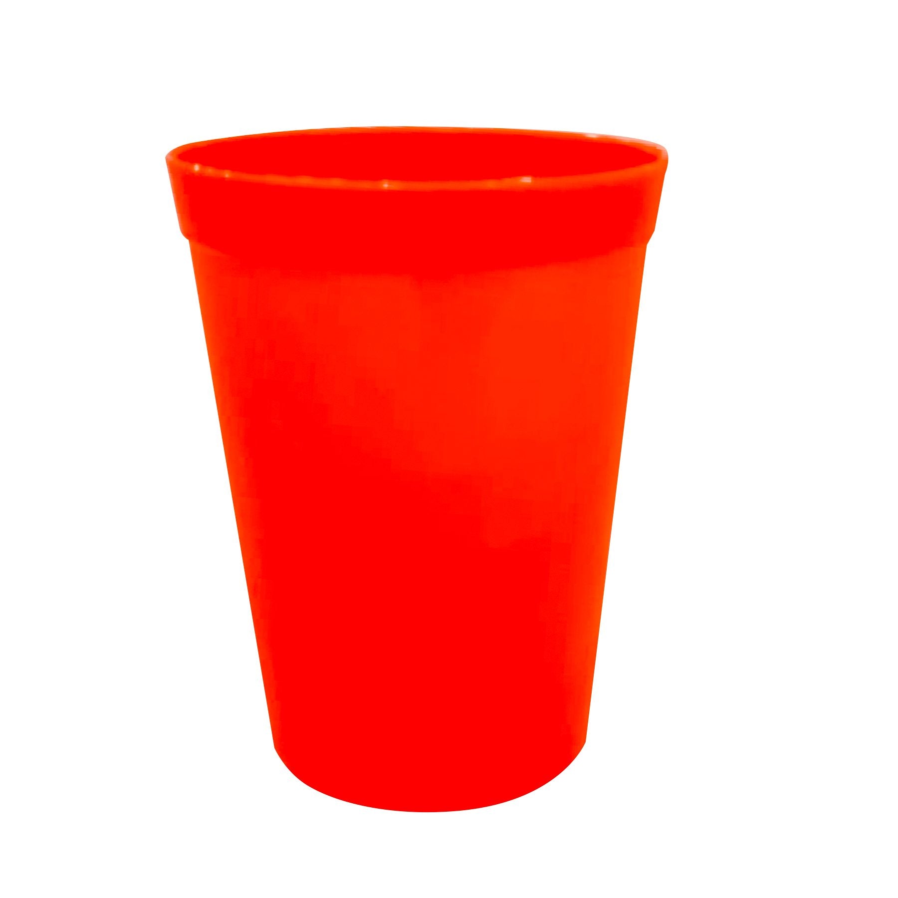 Red Solid Color Cups 300 ML - 6PC