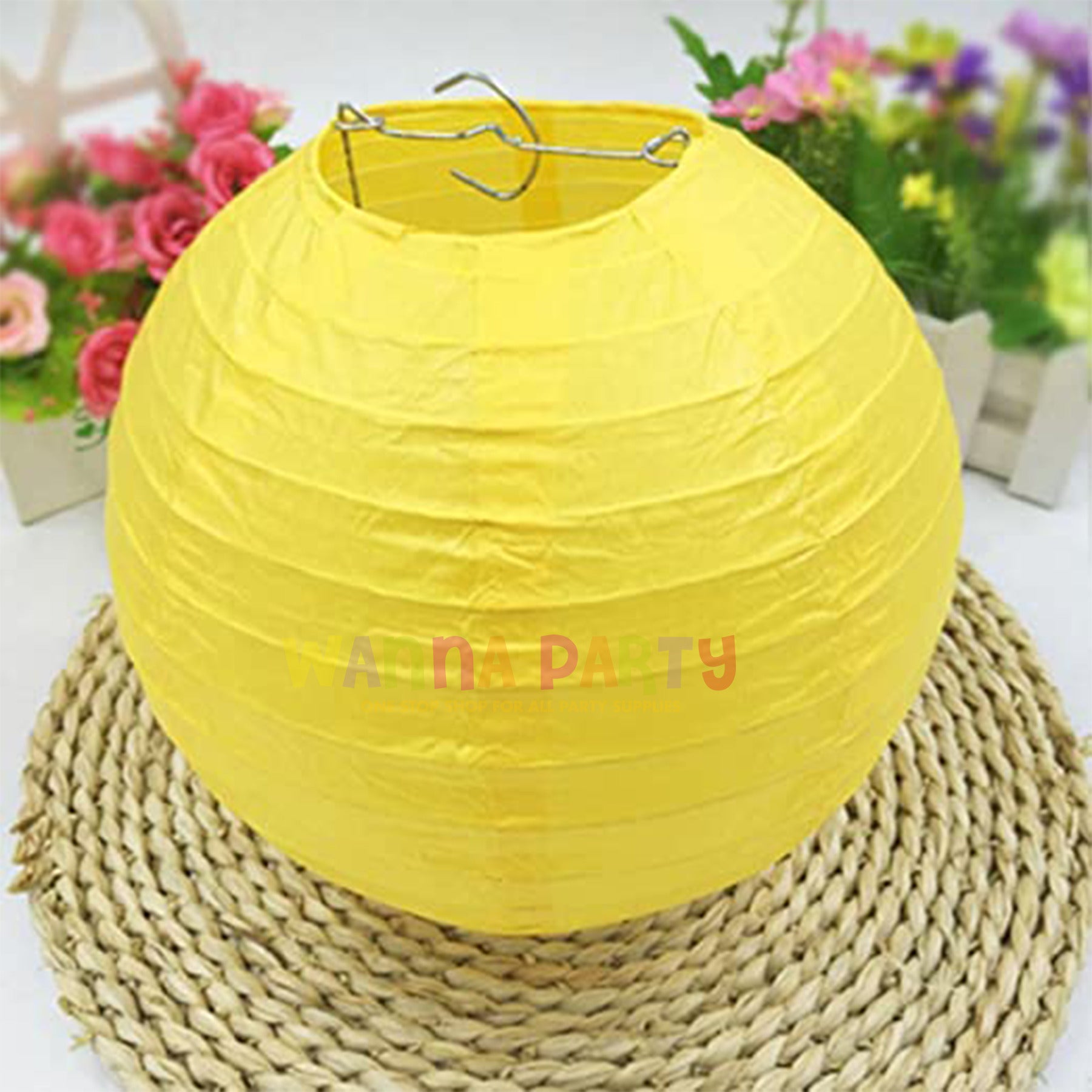 Paper Lanterns Yellow 12"-1PC