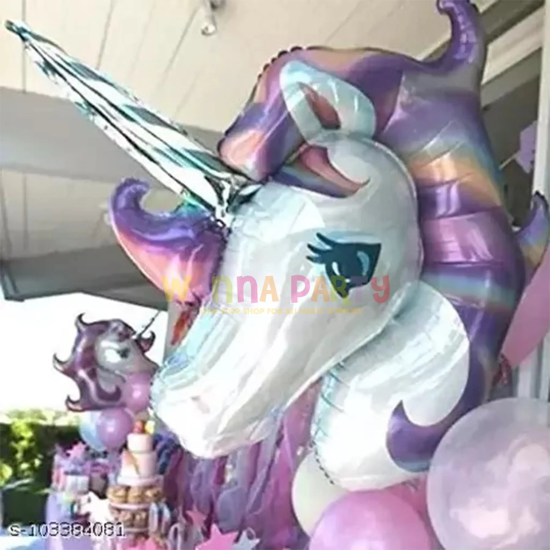 Unicorn Balloon Large-1PC