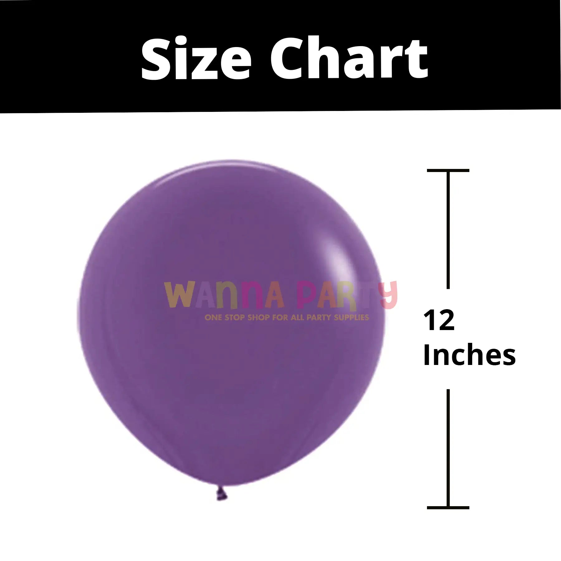 10" Pastel Purple Balloons - 50PC Bulk Pack