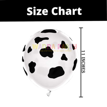 12" Cow Print Balloon-1PC