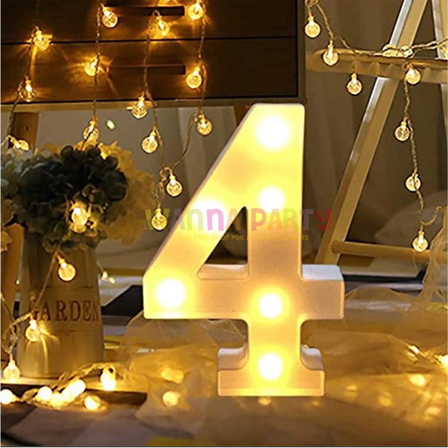 LED Marquee Number 4-1PC