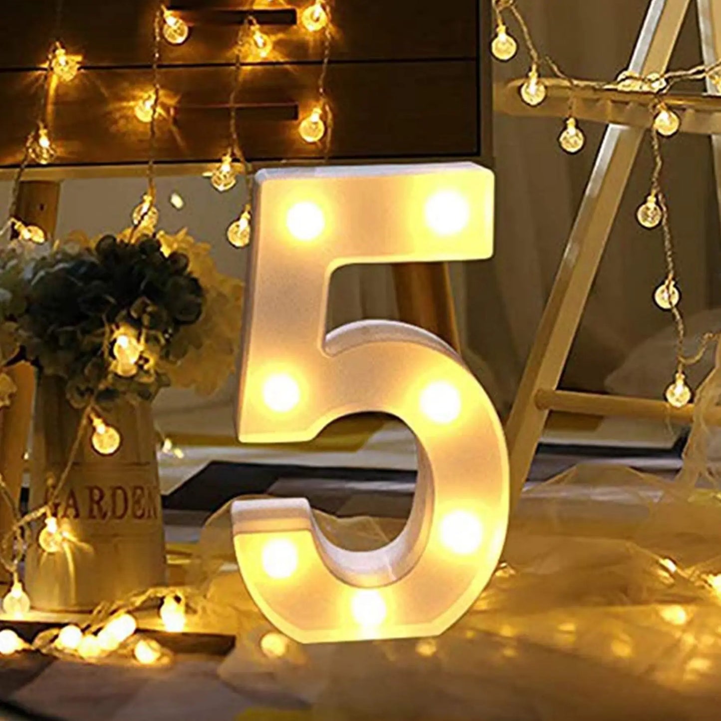 LED Marquee Number 5-1PC