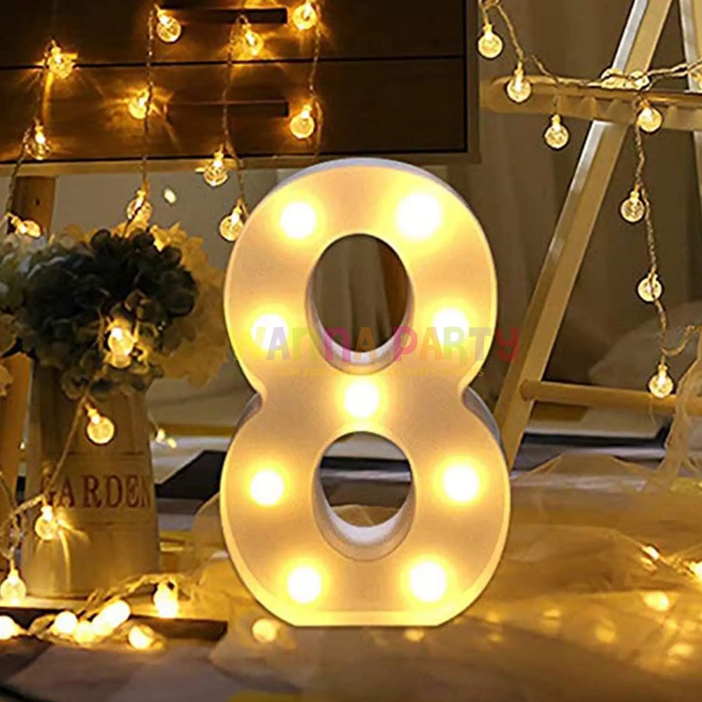 LED Marquee Number 8-1PC