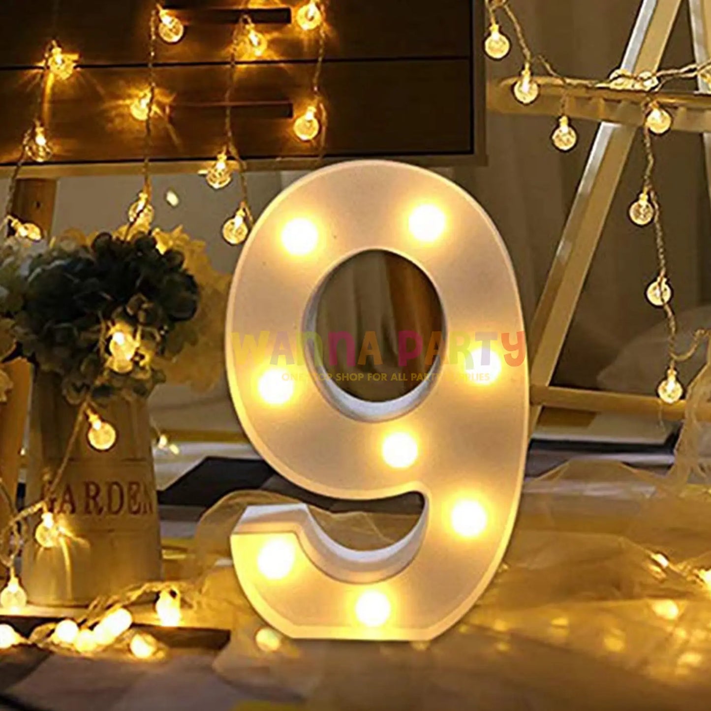 LED Marquee Number 9-1PC