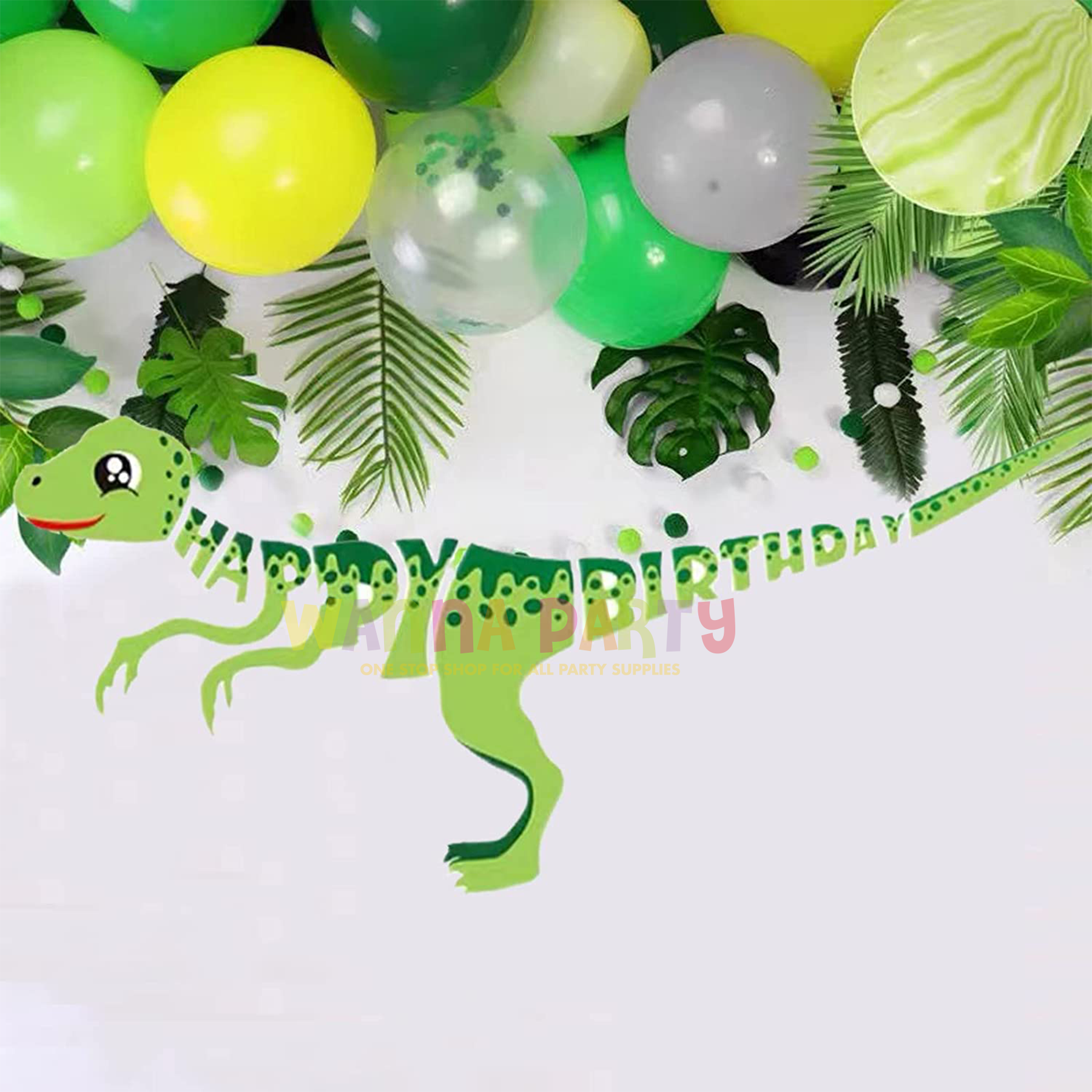 Dinosaur Birthday Banner