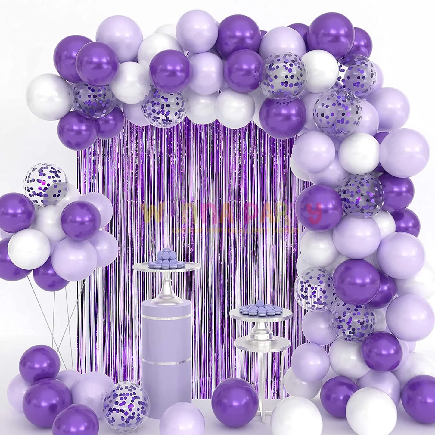 10" Pastel Purple Balloons - 50PC Bulk Pack