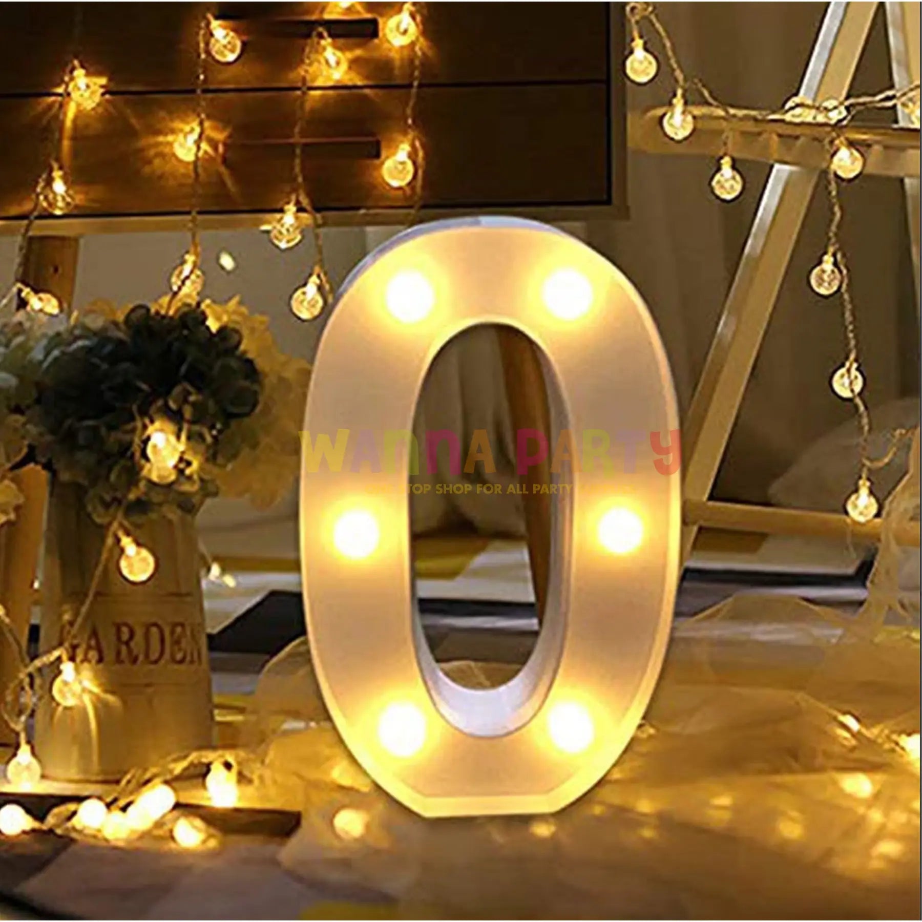 LED Marquee Number 0 - 1PC