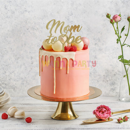 Mom To Be Cake Topper