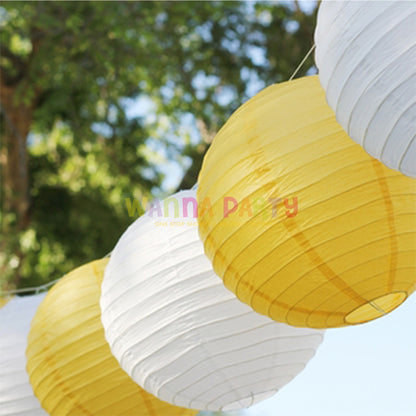 Paper Lanterns Yellow 12"-1PC