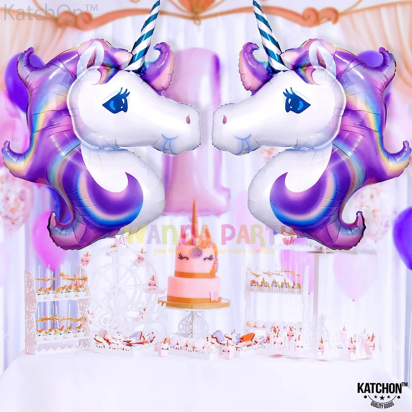 Unicorn Balloon Large-1PC