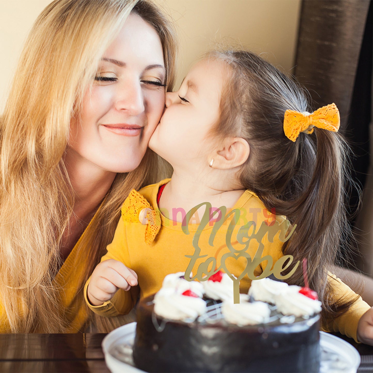 Mom To Be Cake Topper