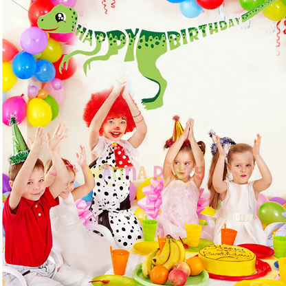 Dinosaur Birthday Banner