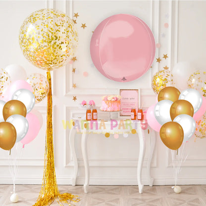 Orbz Pastel Pink Balloons 16" - G20