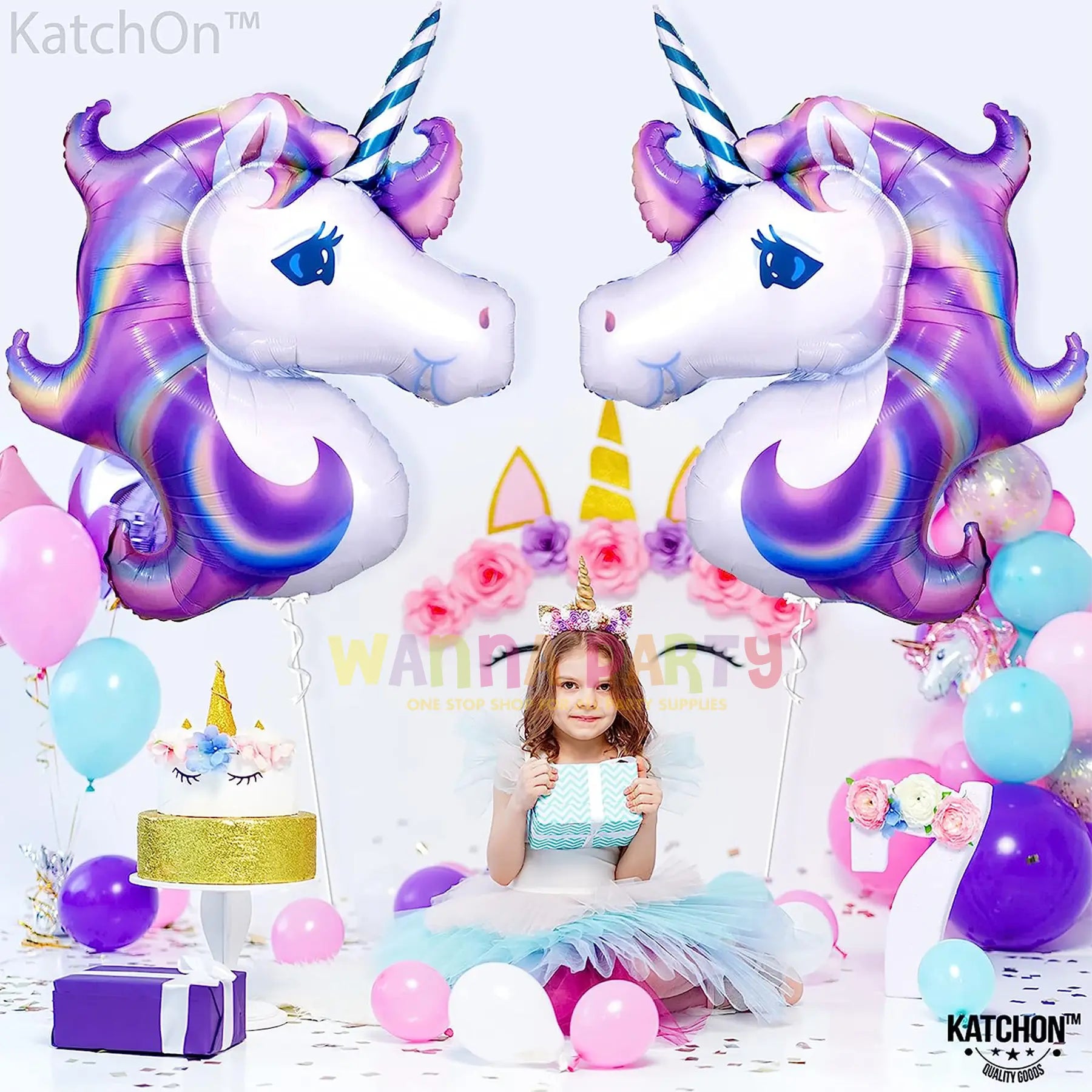 Unicorn Balloon Large-1PC