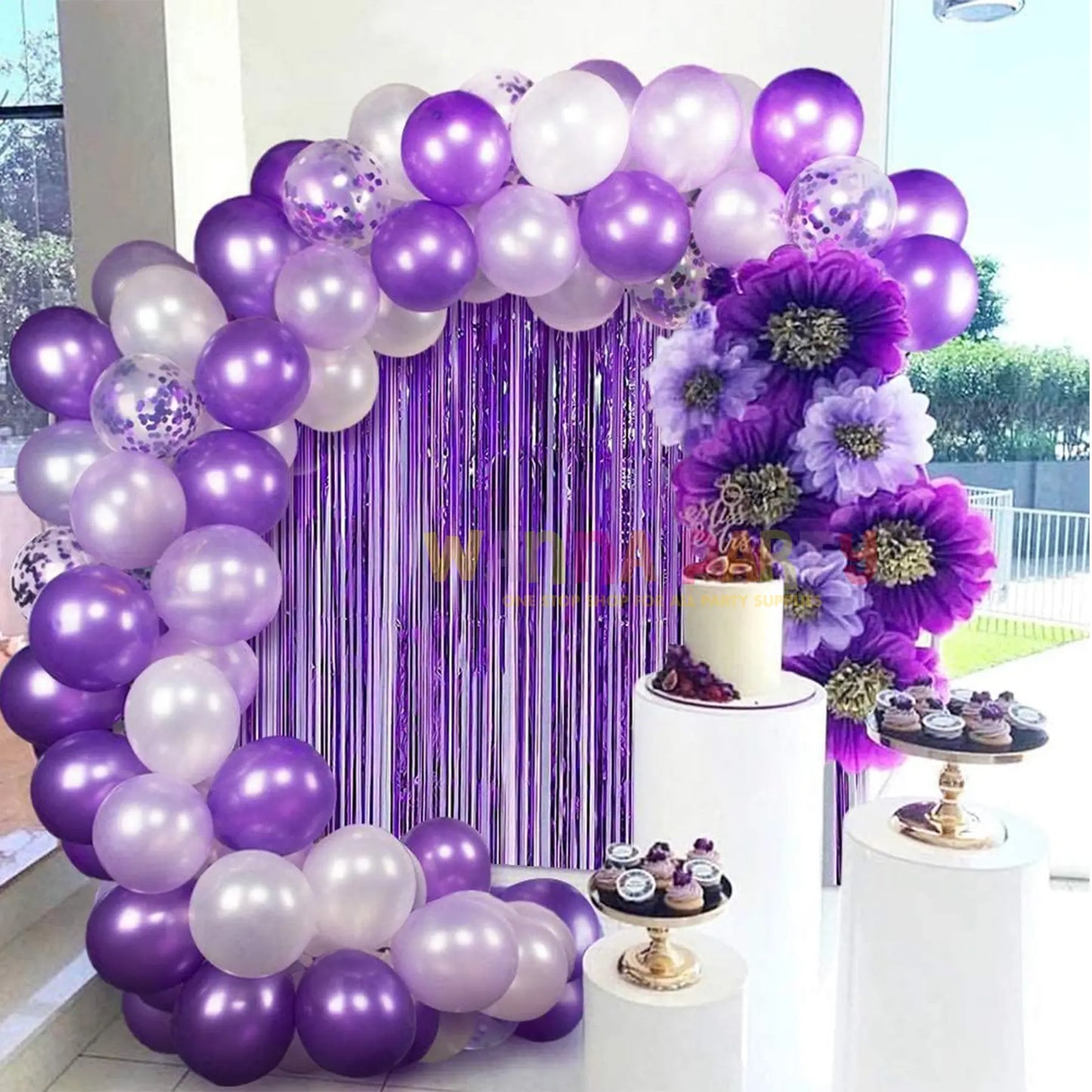 10" Pastel Purple Balloons - 50PC Bulk Pack